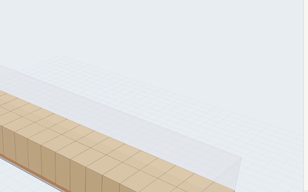 Naczepa załadowana 33 paletami w Palletization
